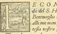 An illustration from Il geloso comedia del s. Hercole Bentiuoglio (1547)