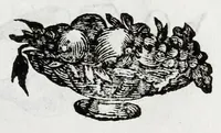 An illustration from Il giglio irrigato dalle lagrime : orazione detta da Pomponio Becchetti, rettore del Collegio Ancarano, e varie poesie recitate nell' Accademia funebre auutasi nel medesimo Collegio per la morte del sereniss. principe Pietro Farnese (1677)