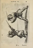 Picture 6 of 11 from I. LipsI Satvrnalivm sermonvm libri dvo, qui De gladiatoribus (1585), leaf 109