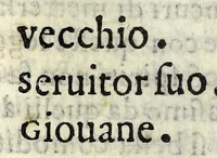 An illustration from Il lanzi : comedia (1566)