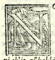 An illustration from Il lanzi : comedia (1566)