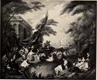 An illustration from Illustrated catalogue of the eleventh series of 100 paintings by old masters of the Dutch, Flemish, Italian, French and English schools being a portion of the Sedelmeyer Gallery (1911)
