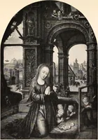 An illustration from Illustrated catalogue of the eleventh series of 100 paintings by old masters of the Dutch, Flemish, Italian, French and English schools being a portion of the Sedelmeyer Gallery (1911)