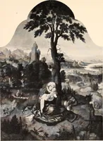 An illustration from Illustrated catalogue of the eleventh series of 100 paintings by old masters of the Dutch, Flemish, Italian, French and English schools being a portion of the Sedelmeyer Gallery (1911)