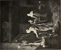 An illustration from Illustrated catalogue of the eleventh series of 100 paintings by old masters of the Dutch, Flemish, Italian, French and English schools being a portion of the Sedelmeyer Gallery (1911)