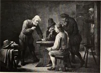 An illustration from Illustrated catalogue of the eleventh series of 100 paintings by old masters of the Dutch, Flemish, Italian, French and English schools being a portion of the Sedelmeyer Gallery (1911)