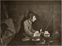 An illustration from Illustrated catalogue of the eigth [sic] series of 100 paintings by old masters of the Dutch, Flemish, Italian, French, and English schools : being a portion of the Sedelmeyer Gallery which contains about 1500 original pictures by ancient and modern artists (1902)