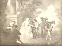 Picture 73 of 97 from Illustrated catalogue of the eigth [sic] series of 100 paintings by old masters of the Dutch, Flemish, Italian, French, and English schools : being a portion of the Sedelmeyer Gallery which contains about 1500 original pictures by ancient and modern artists (1902), leaf 108