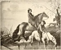 An illustration from Illustrated catalogue of the eigth [sic] series of 100 paintings by old masters of the Dutch, Flemish, Italian, French, and English schools : being a portion of the Sedelmeyer Gallery which contains about 1500 original pictures by ancient and modern artists (1902)