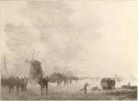 An illustration from Illustrated catalogue of the eigth [sic] series of 100 paintings by old masters of the Dutch, Flemish, Italian, French, and English schools : being a portion of the Sedelmeyer Gallery which contains about 1500 original pictures by ancient and modern artists (1902)