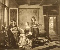 An illustration from Illustrated catalogue of the eigth [sic] series of 100 paintings by old masters of the Dutch, Flemish, Italian, French, and English schools : being a portion of the Sedelmeyer Gallery which contains about 1500 original pictures by ancient and modern artists (1902)