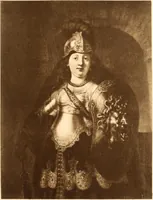 An illustration from Illustrated catalogue of the eigth [sic] series of 100 paintings by old masters of the Dutch, Flemish, Italian, French, and English schools : being a portion of the Sedelmeyer Gallery which contains about 1500 original pictures by ancient and modern artists (1902)