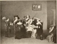An illustration from Illustrated catalogue of the eigth [sic] series of 100 paintings by old masters of the Dutch, Flemish, Italian, French, and English schools : being a portion of the Sedelmeyer Gallery which contains about 1500 original pictures by ancient and modern artists (1902)