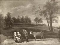 An illustration from Illustrated catalogue of the eigth [sic] series of 100 paintings by old masters of the Dutch, Flemish, Italian, French, and English schools : being a portion of the Sedelmeyer Gallery which contains about 1500 original pictures by ancient and modern artists (1902)
