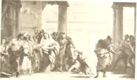 An illustration from Illustrated catalogue of the eigth [sic] series of 100 paintings by old masters of the Dutch, Flemish, Italian, French, and English schools : being a portion of the Sedelmeyer Gallery which contains about 1500 original pictures by ancient and modern artists (1902)