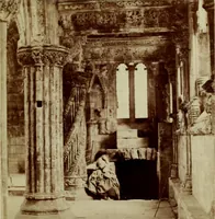 An illustration from Ruined abbeys and castles of Great Britain (1862)
