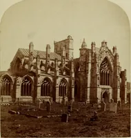 An illustration from Ruined abbeys and castles of Great Britain (1862)