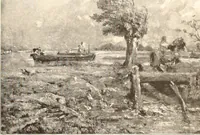 An illustration from Illustrated catalogue of the tenth series of 100 paintings by old masters of the Dutch, Flemish, Italian, French, and English schools, being a portion of the Sedelmeyer gallery which contains about 1500 original pictures by ancient and modern artists (1906)
