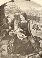 An illustration from Illustrated catalogue of the tenth series of 100 paintings by old masters of the Dutch, Flemish, Italian, French, and English schools, being a portion of the Sedelmeyer gallery which contains about 1500 original pictures by ancient and modern artists (1906)