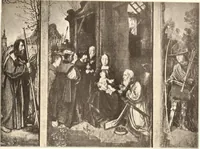An illustration from Illustrated catalogue of the tenth series of 100 paintings by old masters of the Dutch, Flemish, Italian, French, and English schools, being a portion of the Sedelmeyer gallery which contains about 1500 original pictures by ancient and modern artists (1906)