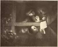 Picture 24 of 90 from Illustrated catalogue of the tenth series of 100 paintings by old masters of the Dutch, Flemish, Italian, French, and English schools, being a portion of the Sedelmeyer gallery which contains about 1500 original pictures by ancient and modern artists (1906), leaf 48