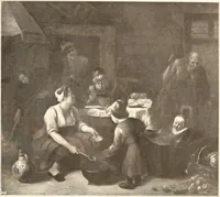 An illustration from Illustrated catalogue of the tenth series of 100 paintings by old masters of the Dutch, Flemish, Italian, French, and English schools, being a portion of the Sedelmeyer gallery which contains about 1500 original pictures by ancient and modern artists (1906)