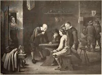 An illustration from Illustrated catalogue of the tenth series of 100 paintings by old masters of the Dutch, Flemish, Italian, French, and English schools, being a portion of the Sedelmeyer gallery which contains about 1500 original pictures by ancient and modern artists (1906)