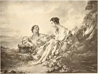 An illustration from Illustrated catalogue of the tenth series of 100 paintings by old masters of the Dutch, Flemish, Italian, French, and English schools, being a portion of the Sedelmeyer gallery which contains about 1500 original pictures by ancient and modern artists (1906)