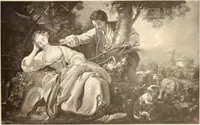 An illustration from Illustrated catalogue of the tenth series of 100 paintings by old masters of the Dutch, Flemish, Italian, French, and English schools, being a portion of the Sedelmeyer gallery which contains about 1500 original pictures by ancient and modern artists (1906)