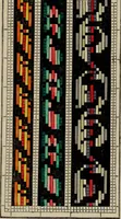 An illustration from The illuminated book of needlework : comprising knitting, netting, crochet, and embroidery (1847)