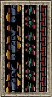 An illustration from The illuminated book of needlework : comprising knitting, netting, crochet, and embroidery (1847)