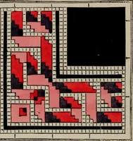 An illustration from The illuminated book of needlework : comprising knitting, netting, crochet, and embroidery (1847)
