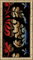An illustration from The illuminated book of needlework : comprising knitting, netting, crochet, and embroidery (1847)