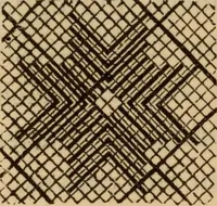 An illustration from The illuminated book of needlework : comprising knitting, netting, crochet, and embroidery (1847)