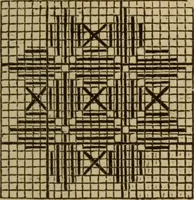 An illustration from The illuminated book of needlework : comprising knitting, netting, crochet, and embroidery (1847)