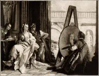 An illustration from Illustrated catalogue of the twelfth series of 100 paintings by old masters of the Dutch, Flemish, Italian, French, and English schools, being a portion of the Sedelmeyer Gallery : containing also a general index of the 1500 pictures described in the 13 catalogues of the Sedelmeyer Gallery published to date (1913)