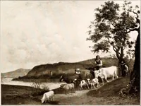 An illustration from Illustrated catalogue of the twelfth series of 100 paintings by old masters of the Dutch, Flemish, Italian, French, and English schools, being a portion of the Sedelmeyer Gallery : containing also a general index of the 1500 pictures described in the 13 catalogues of the Sedelmeyer Gallery published to date (1913)