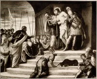 An illustration from Illustrated catalogue of the twelfth series of 100 paintings by old masters of the Dutch, Flemish, Italian, French, and English schools, being a portion of the Sedelmeyer Gallery : containing also a general index of the 1500 pictures described in the 13 catalogues of the Sedelmeyer Gallery published to date (1913)