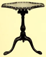 An illustration from Illustrated catalogue of old Chippendale, Sheraton and Hepplewhite furniture of great rarity and beauty : from the collections of Marsden J. Perry and Richard A. Canfield together with some Oriental porcelains and Barye Bronzes from Mr. Canfield's collection (1916)