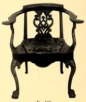 Picture 10 of 18 from Illustrated catalogue of old Chippendale, Sheraton and Hepplewhite furniture of great rarity and beauty : from the collections of Marsden J. Perry and Richard A. Canfield together with some Oriental porcelains and Barye Bronzes from Mr. Canfield's collection (1916), leaf 74