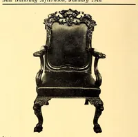 Picture 11 of 18 from Illustrated catalogue of old Chippendale, Sheraton and Hepplewhite furniture of great rarity and beauty : from the collections of Marsden J. Perry and Richard A. Canfield together with some Oriental porcelains and Barye Bronzes from Mr. Canfield's collection (1916), leaf 78
