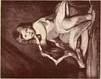 An illustration from Illustrated catalogue of the second hundred of paintings by old masters of the Dutch, Flemish, Italian, French and English schools belonging to the Sedelmeyer Gallery .. (1895)