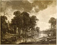 An illustration from Illustrated catalogue of the second hundred of paintings by old masters of the Dutch, Flemish, Italian, French and English schools belonging to the Sedelmeyer Gallery .. (1895)
