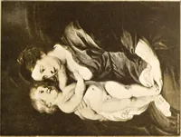 An illustration from Illustrated catalogue of the second hundred of paintings by old masters of the Dutch, Flemish, Italian, French and English schools belonging to the Sedelmeyer Gallery .. (1895)