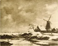 An illustration from Illustrated catalogue of the second hundred of paintings by old masters of the Dutch, Flemish, Italian, French and English schools belonging to the Sedelmeyer Gallery .. (1895)