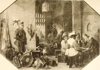 An illustration from Illustrated catalogue of the second hundred of paintings by old masters of the Dutch, Flemish, Italian, French and English schools belonging to the Sedelmeyer Gallery .. (1895)