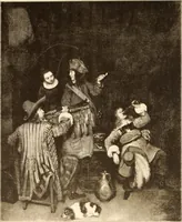An illustration from Illustrated catalogue of the second hundred of paintings by old masters of the Dutch, Flemish, Italian, French and English schools belonging to the Sedelmeyer Gallery .. (1895)