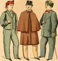 An illustration from Illustrated almanac of fashion. (1863)