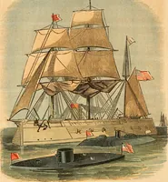 An illustration from Illustrated almanac of fashion. (1863)
