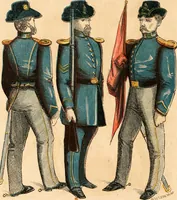 An illustration from Illustrated almanac of fashion. (1863)